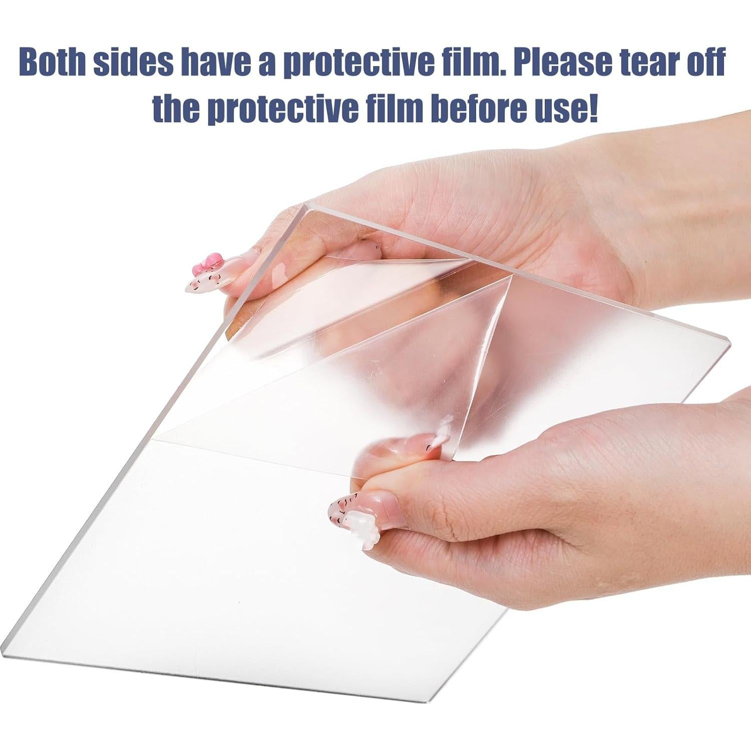 Soporte de Sombrero Acrílico Peohud Ajustable 43 cm - 2 Pcs