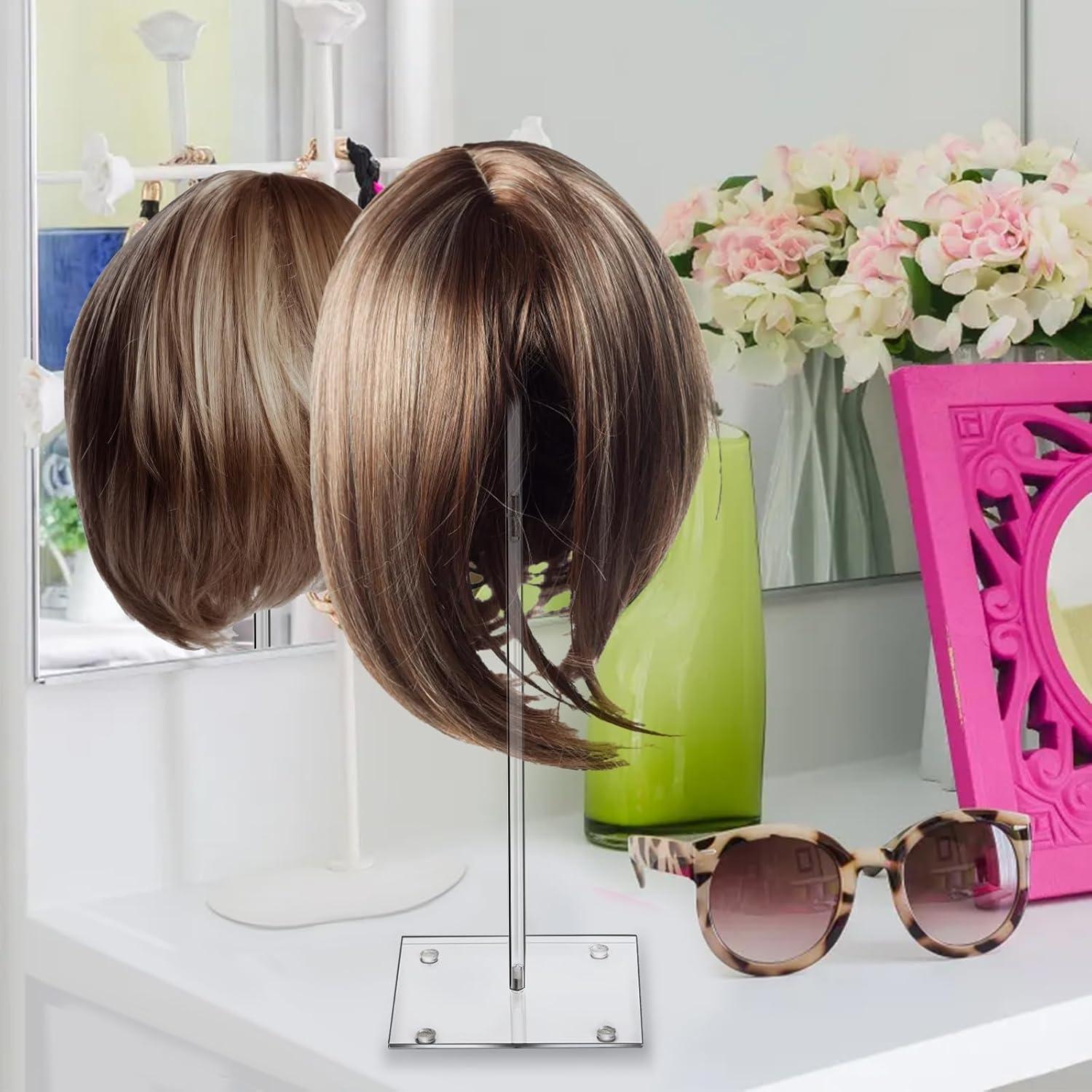 Soporte de Sombrero Acrílico Peohud Ajustable 43 cm - 2 Pcs