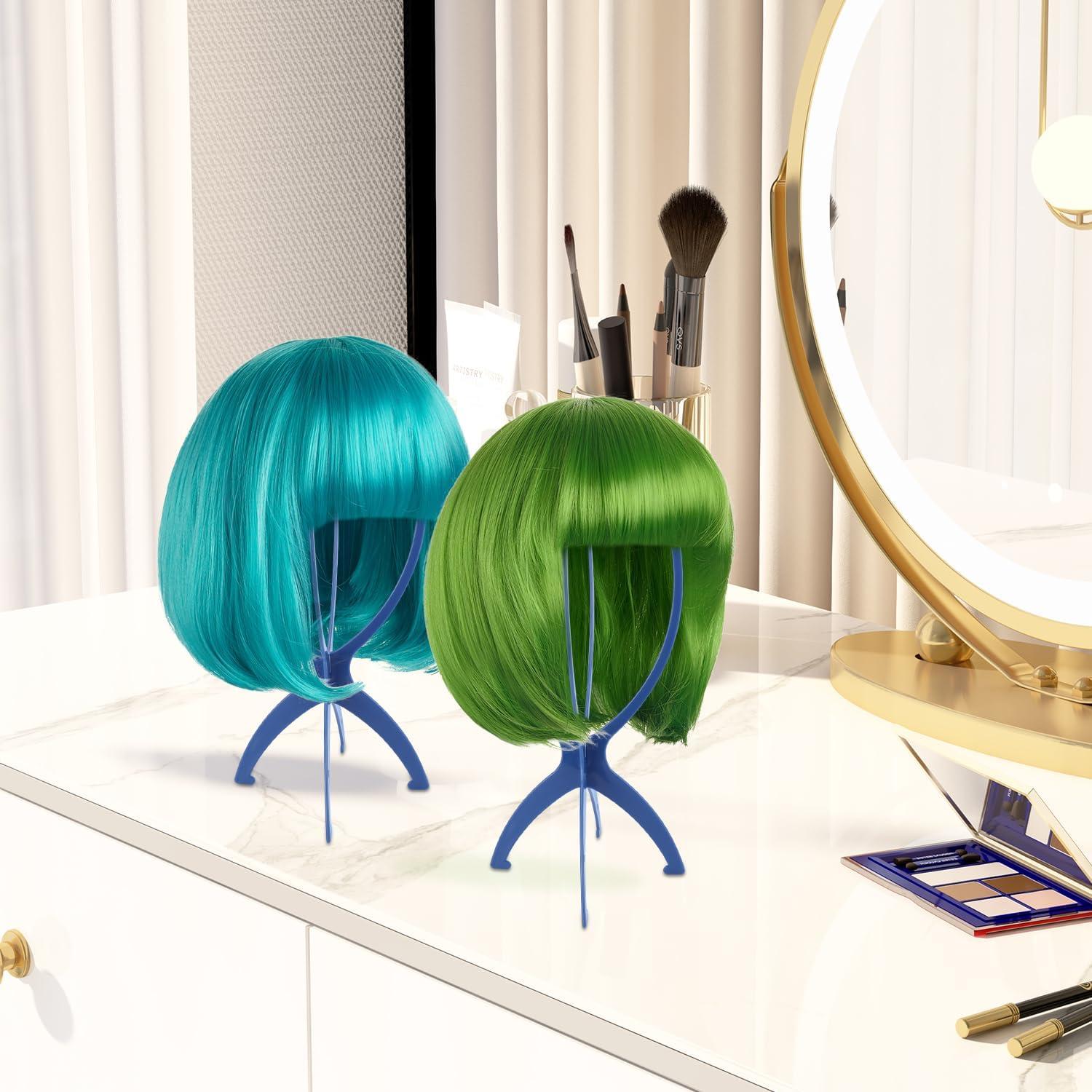 Paquete de 40 Soportes para Pelucas KUKLIPJIM 14" Azul