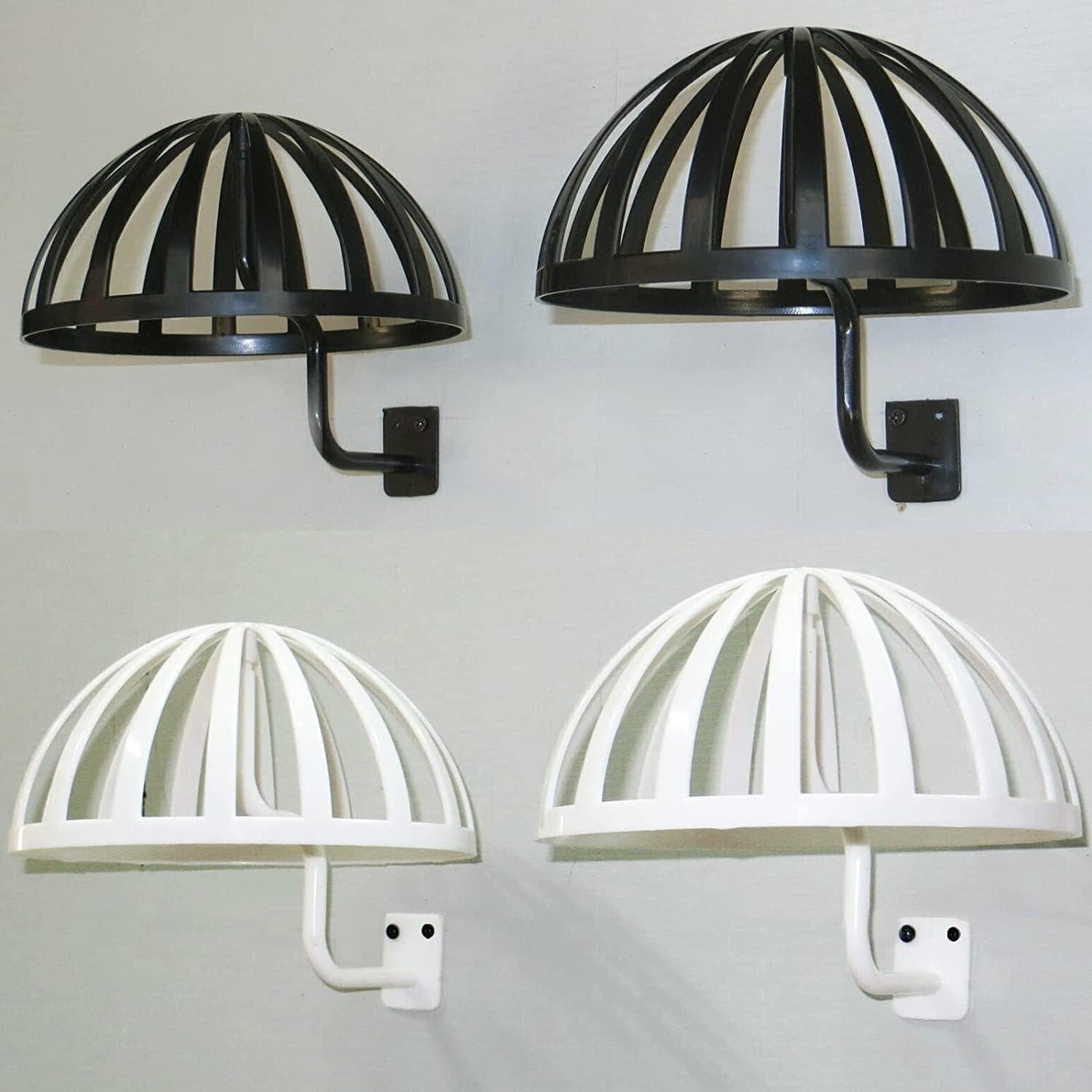 Soporte de Pared para Pelucas Pmsanzay - 4 Pack (2 Negros + 2 Blancos)