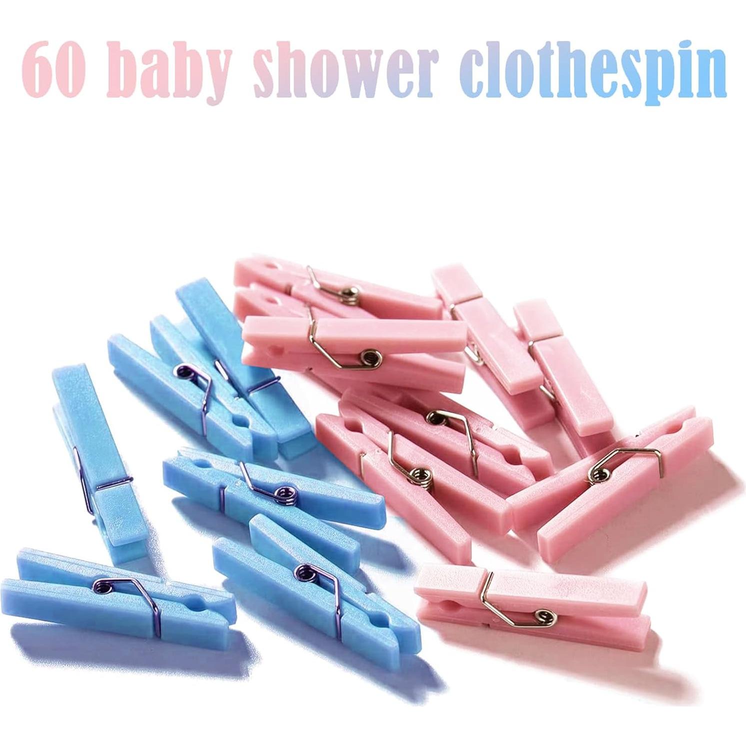 Juego de Pinzas Baby Shower ZJJZGYXINTAI 120 Piezas