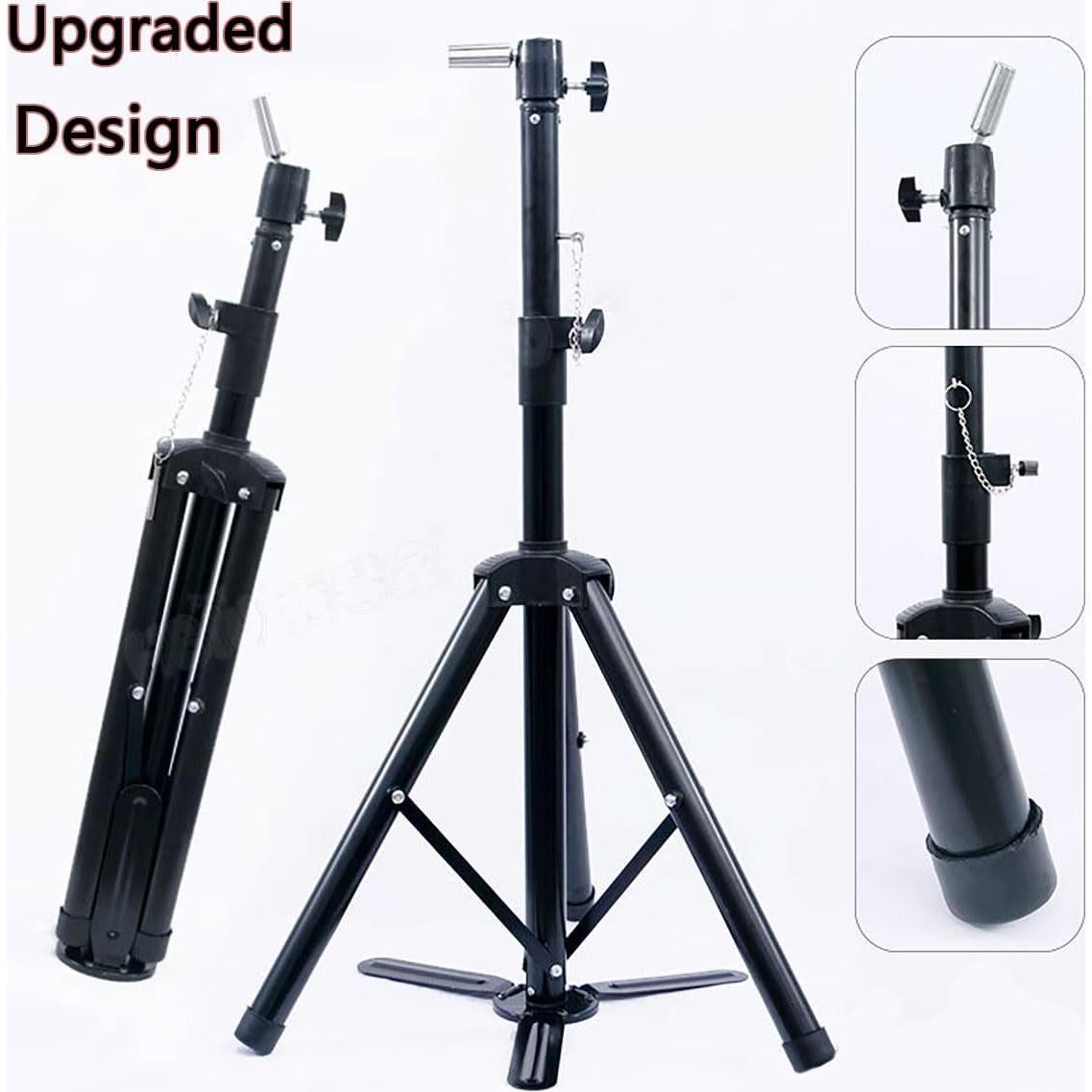 Soporte de Peluca Ajustable Xue Lang 55" Metal Reforzado