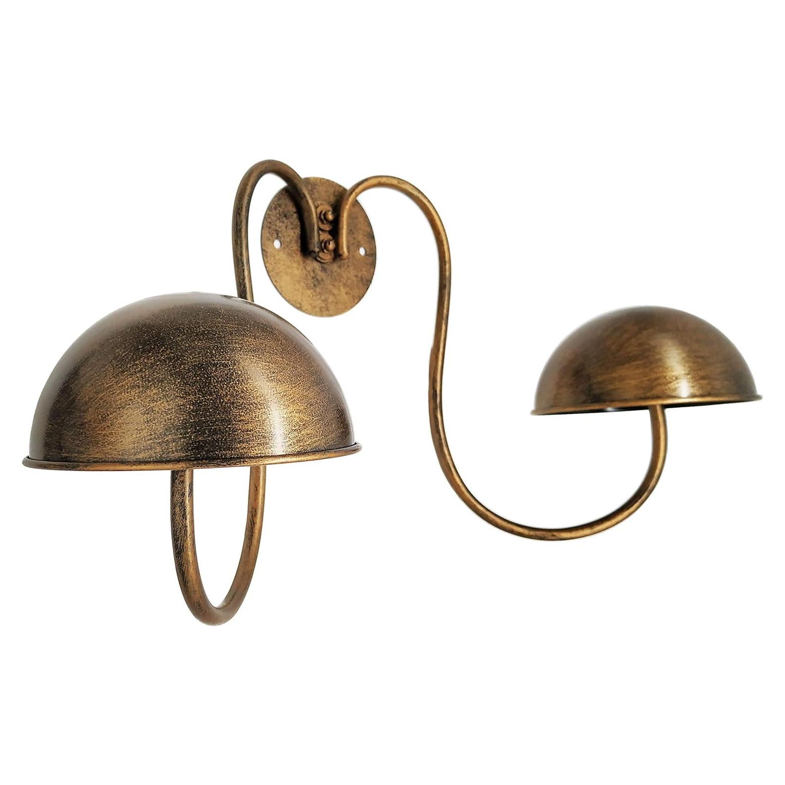 Soporte de Pared para Sombreros Owlgift Metal Bronce Vintage