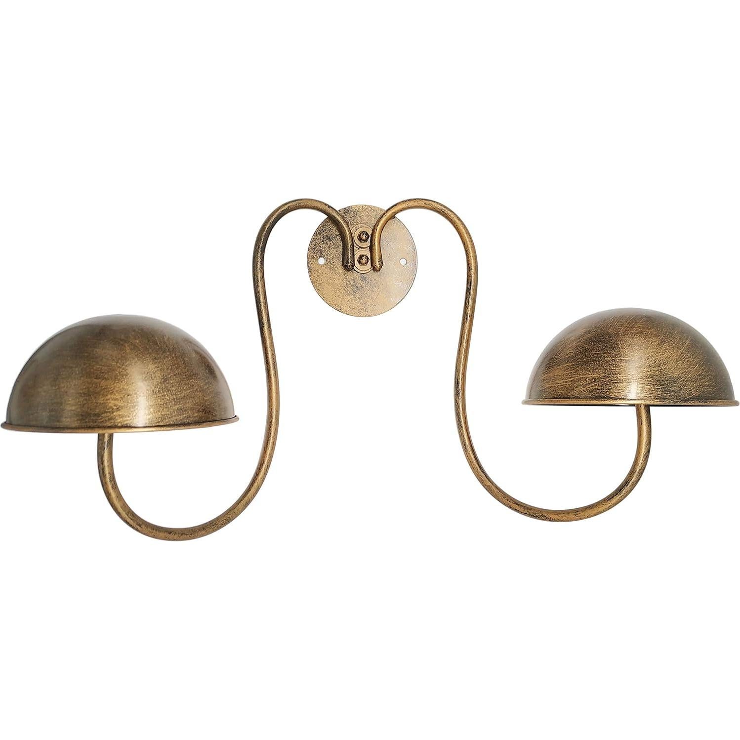 Soporte de Pared para Sombreros Owlgift Metal Bronce Vintage