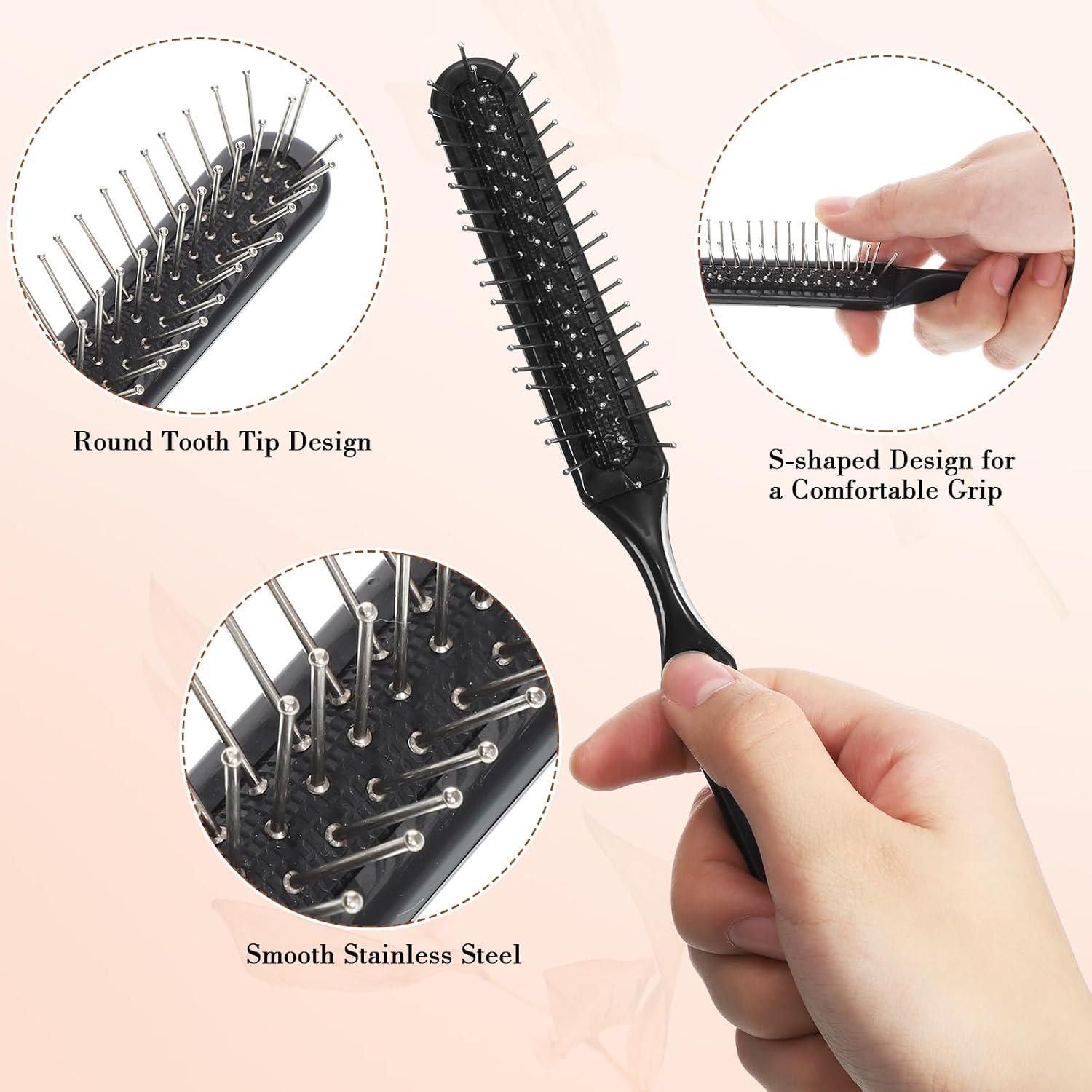 Juego de 3 Piezas Cepillo y Peine para Pelucas Obeoby