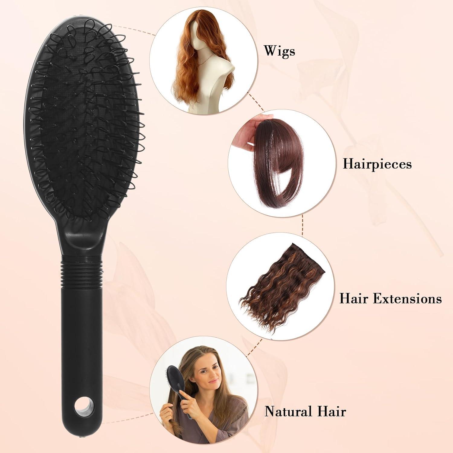 Juego de 3 Piezas Cepillo y Peine para Pelucas Obeoby