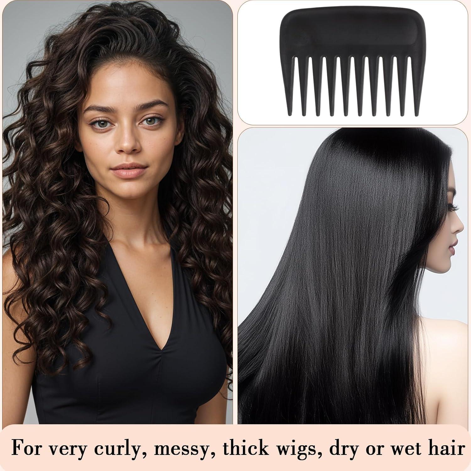 Juego de 3 Piezas Cepillo y Peine para Pelucas Obeoby