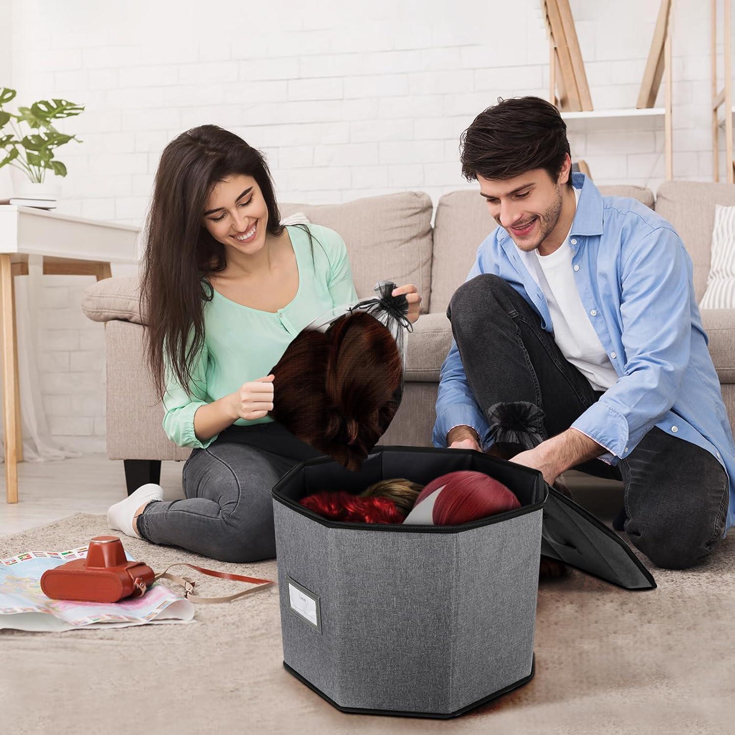 Estuche de Almacenamiento para Pelucas Lukeline 40.6 cm