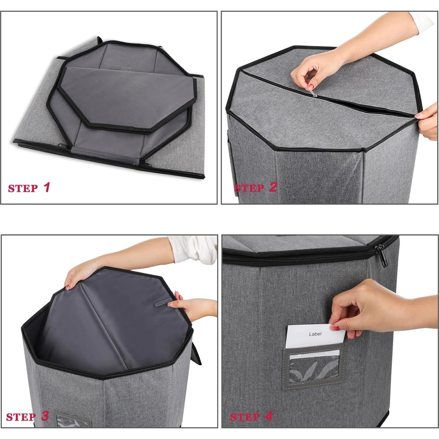 Estuche de Almacenamiento para Pelucas Lukeline 40.6 cm