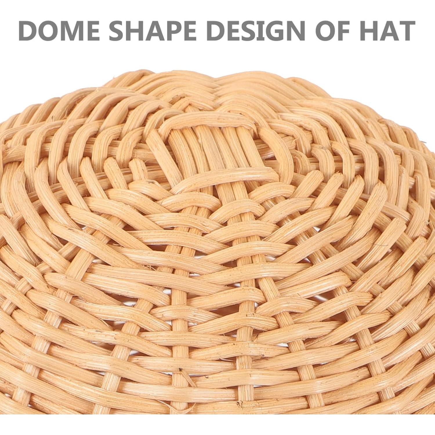 Soporte de Exhibición de Sombreros Ratan Sewroro 17x16.5cm