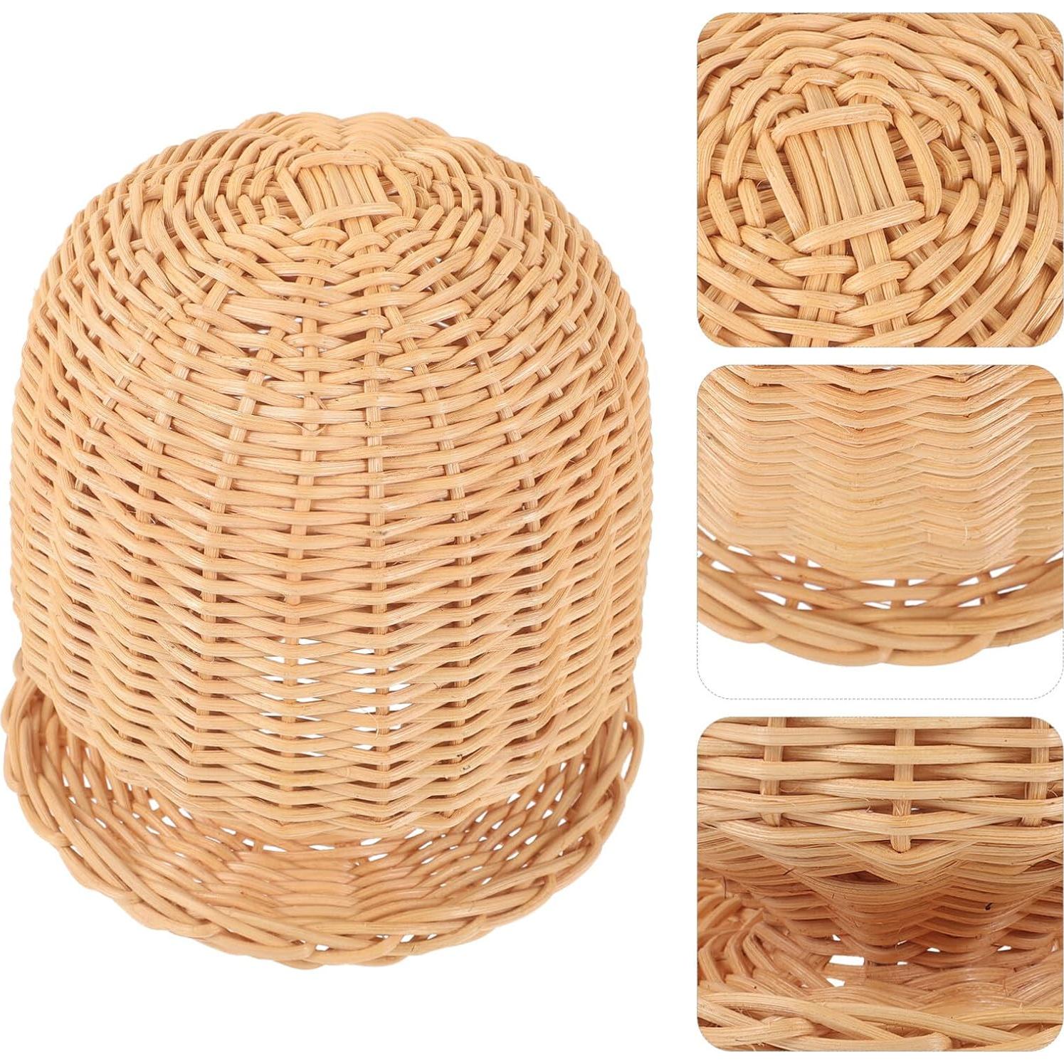 Soporte de Exhibición de Sombreros Ratan Sewroro 17x16.5cm