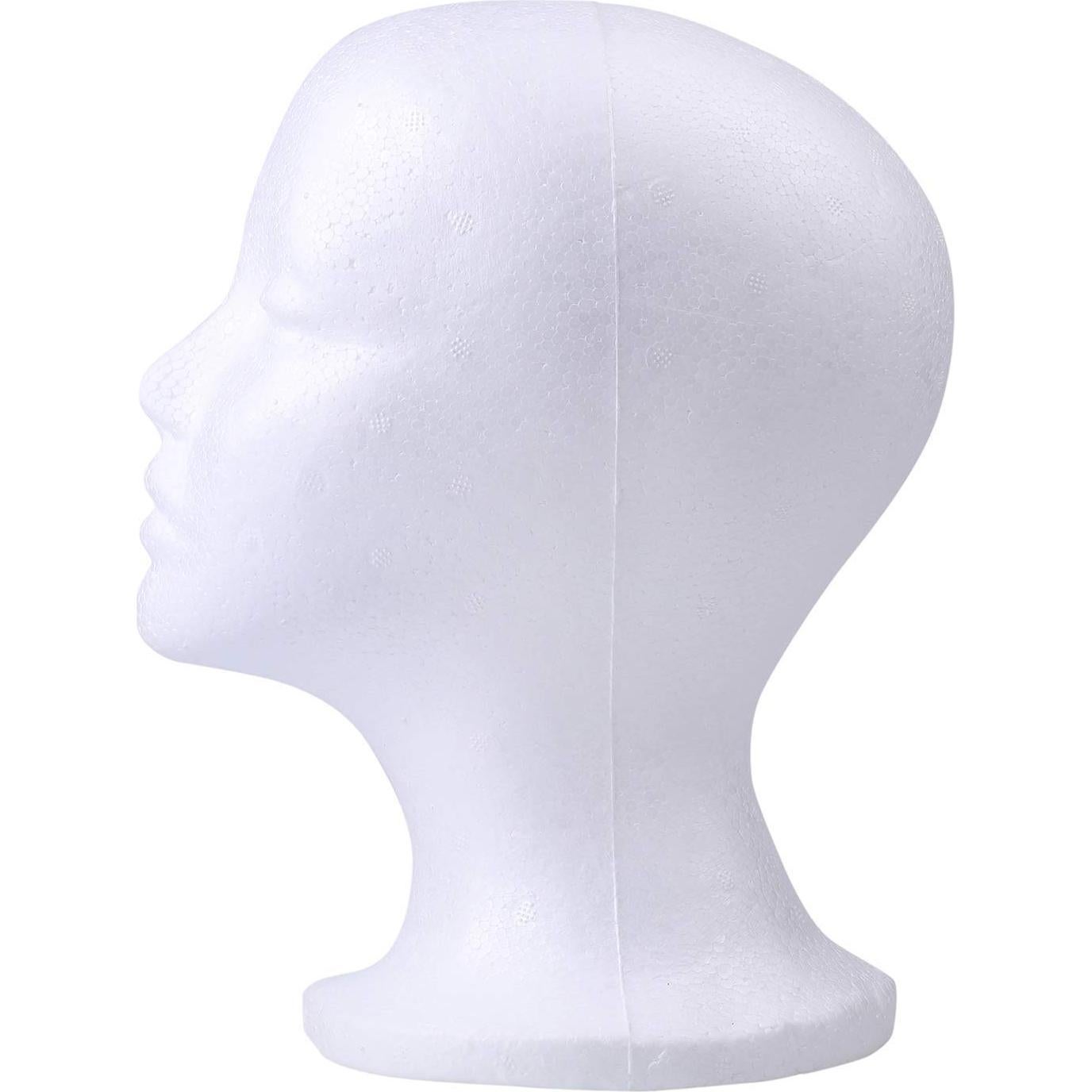 Soporte de Peluca de Espuma Foraineam - 2 Piezas 28 cm