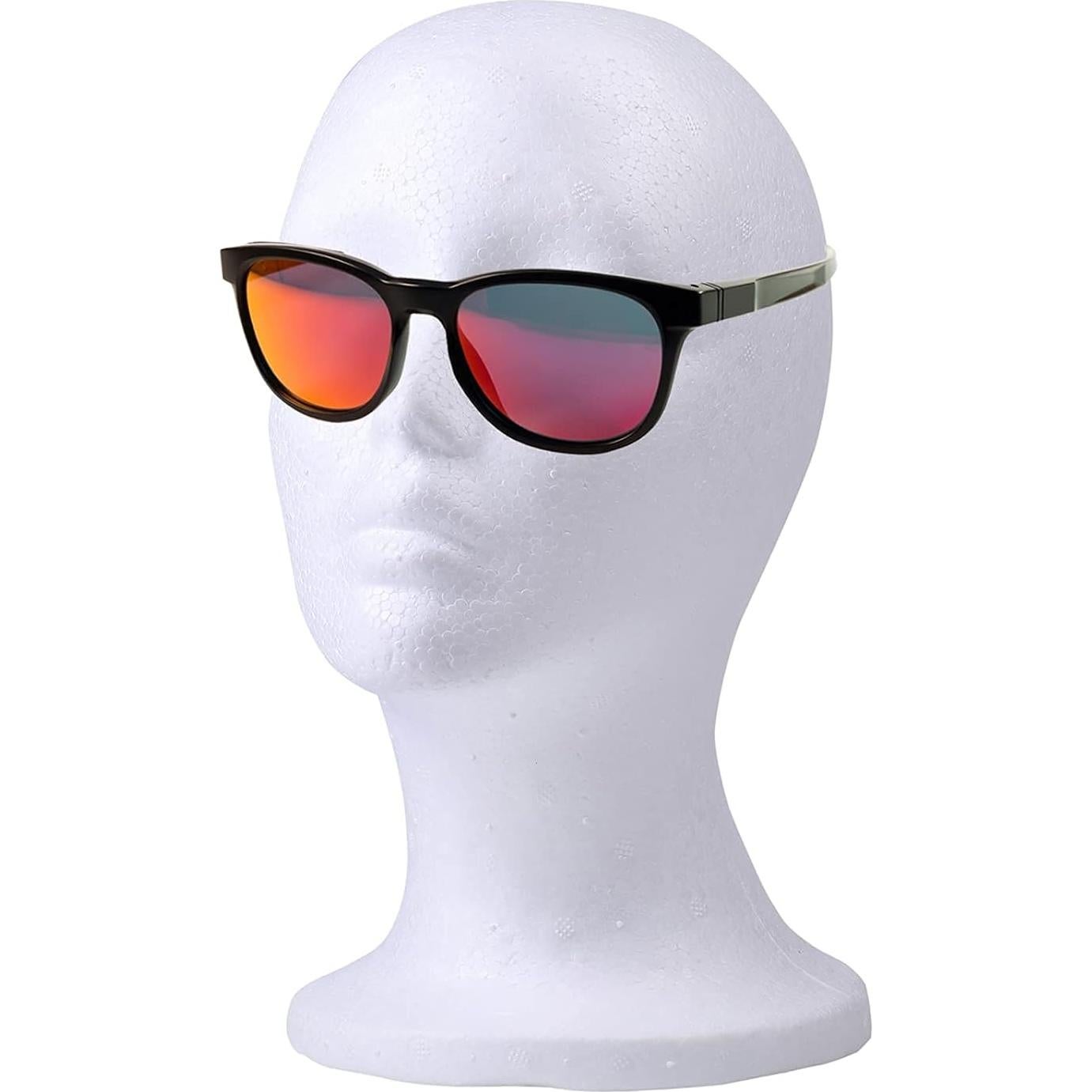 Soporte de Peluca de Espuma Foraineam - 2 Piezas 28 cm