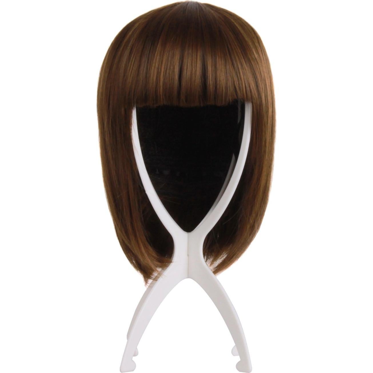 Soporte para Pelucas Plegable MapofBeauty 2 Piezas Blanco