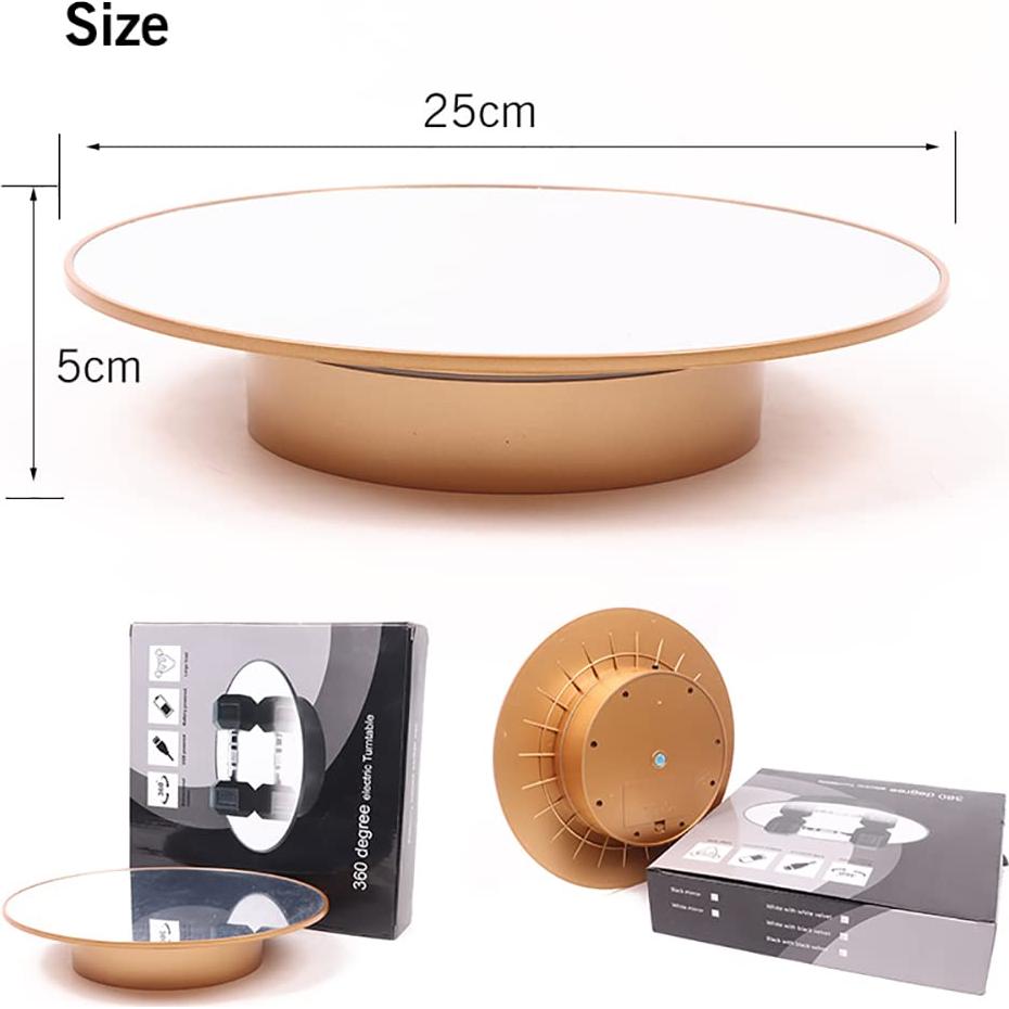 Soporte de Exhibición Rotatorio Motorizado Nunify 25cm 8kg