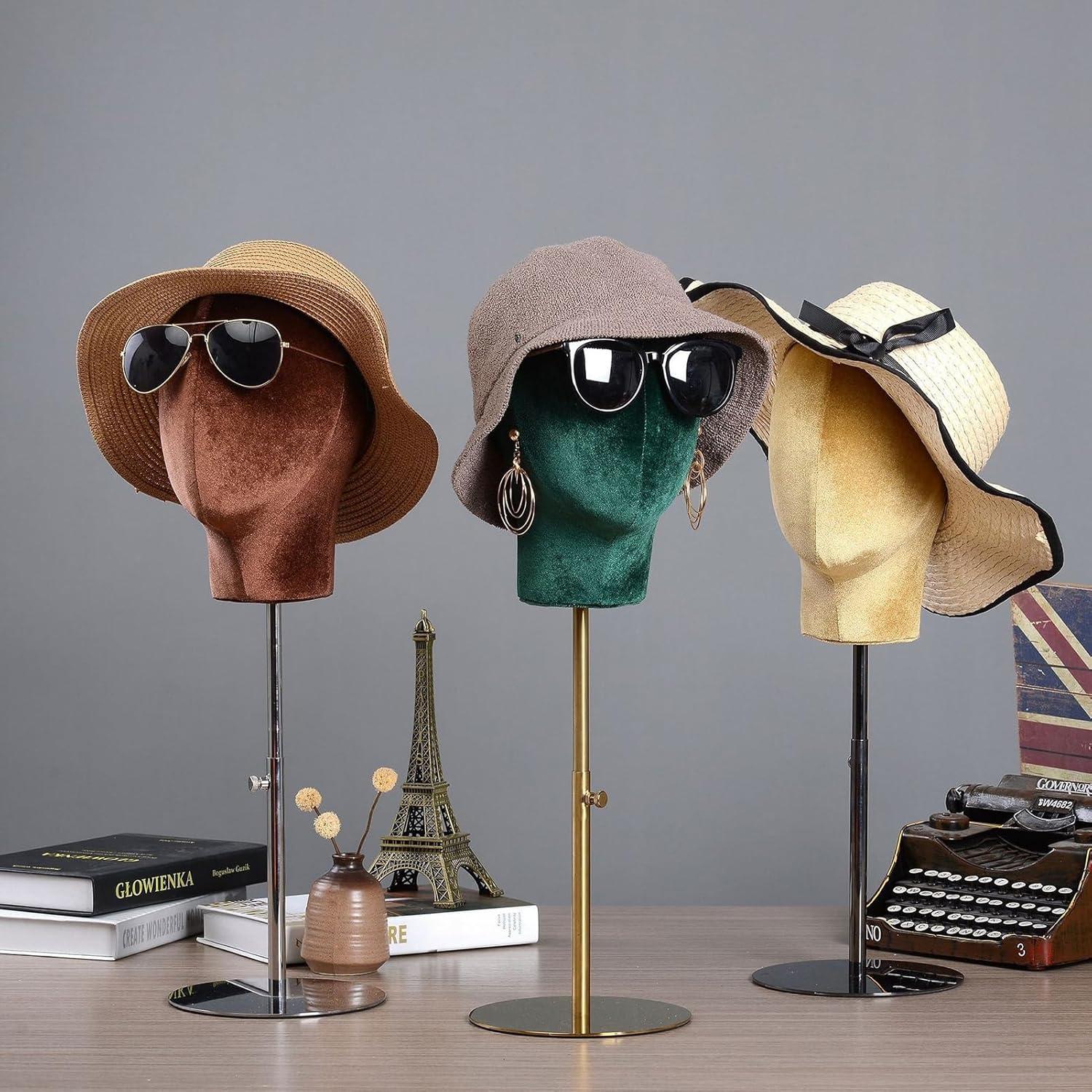 Soporte de Cabeza de Maniquí CHADWICK para Pelucas y Sombreros 18-23 Pulgadas