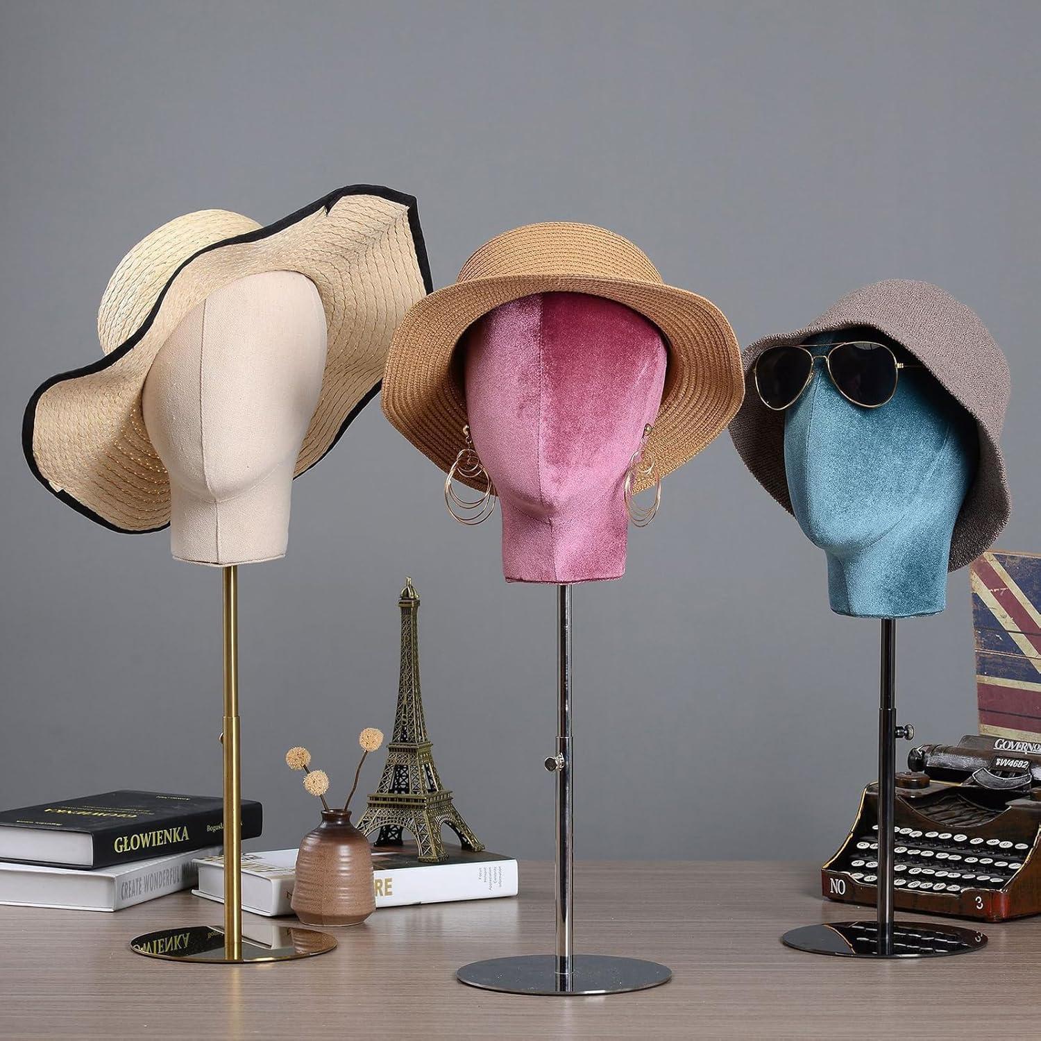 Soporte de Cabeza de Maniquí CHADWICK para Pelucas y Sombreros 18-23 Pulgadas