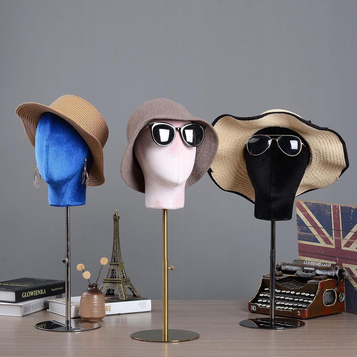 Soporte de Cabeza de Maniquí CHADWICK para Pelucas y Sombreros 18-23 Pulgadas