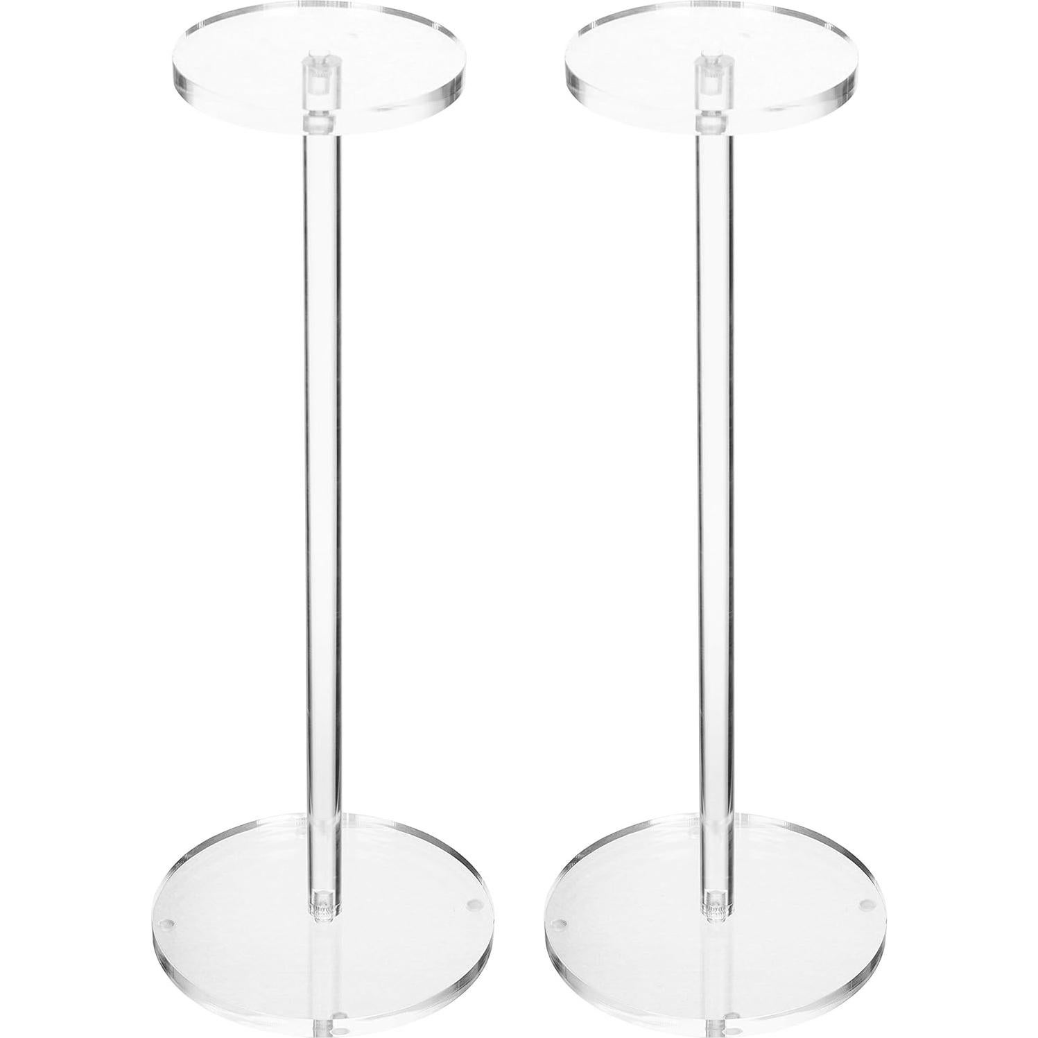 Soporte de Sombreros y Pelucas MyGift Acrílico Transparente 40.6 cm - Juego de 2