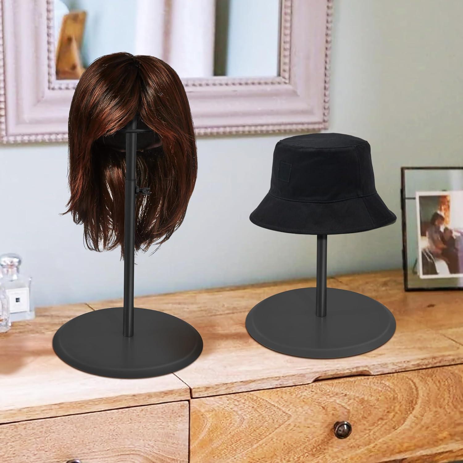 Soporte para Sombreros Koretech Ajustable 30-48 cm 4 Pcs Negro