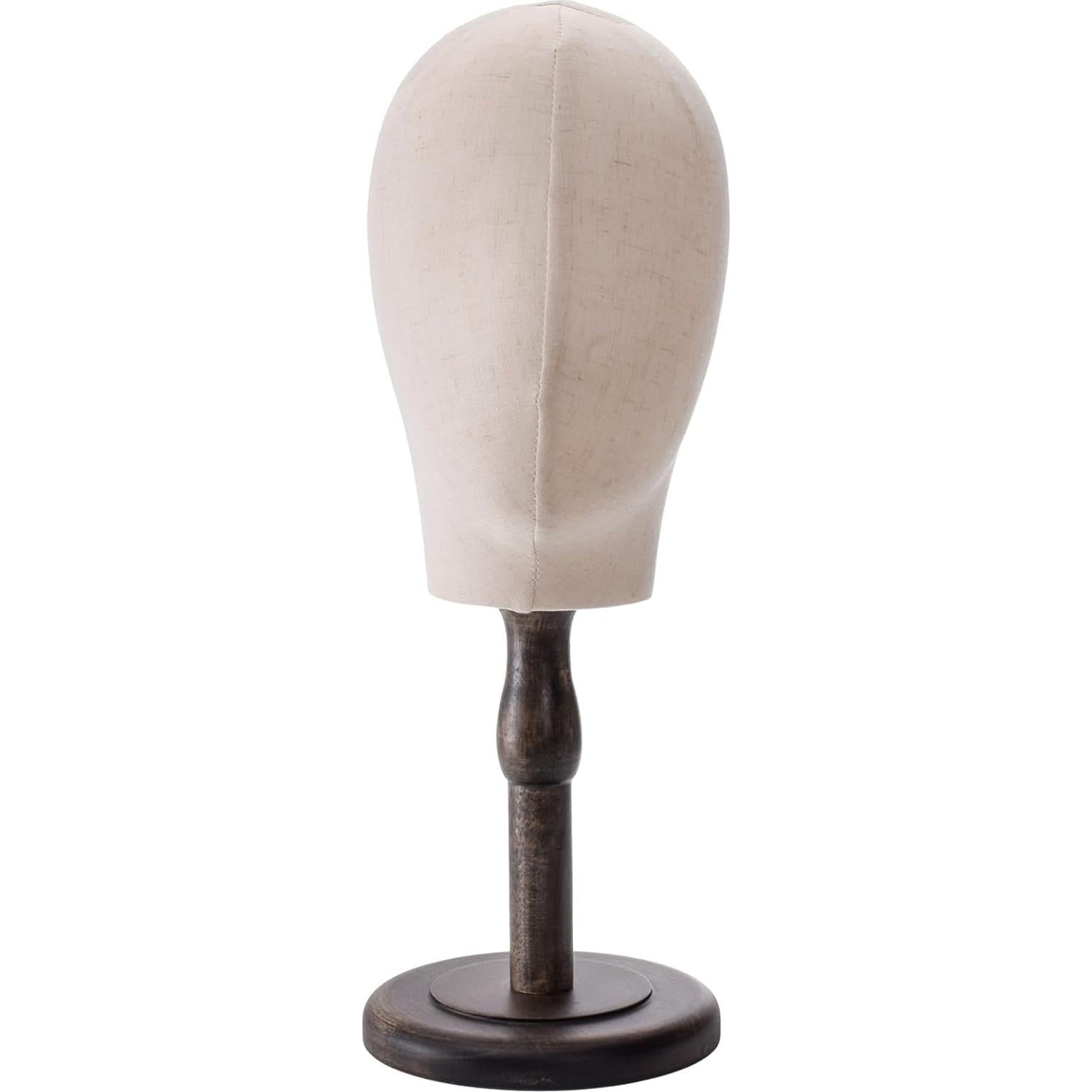 Cabeza de Maniquí Peohud 21" Lienzo con Soporte Madera