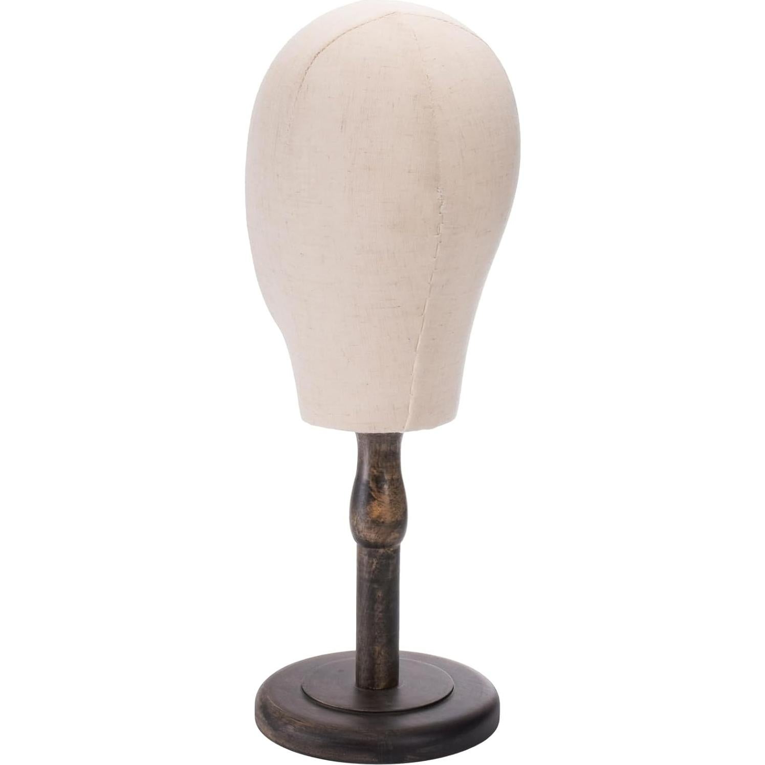 Cabeza de Maniquí Peohud 21" Lienzo con Soporte Madera