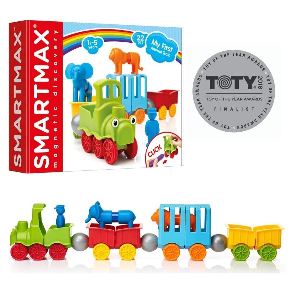 SmartMax Mi Primer Tren Magnético 22 Piezas para Niños