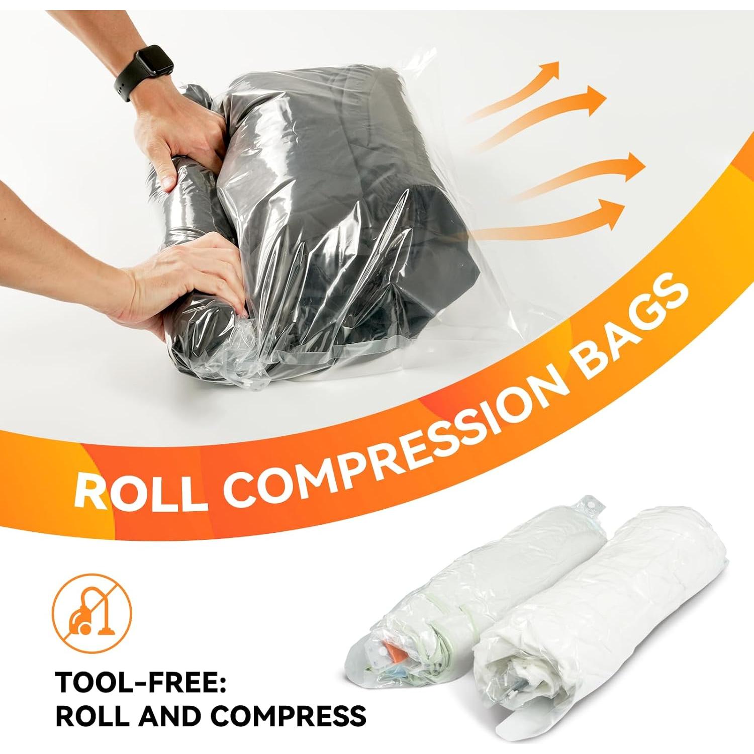 Bolsas de Almacenamiento al Vacío Wevac 10 Piezas - Ahorra Espacio