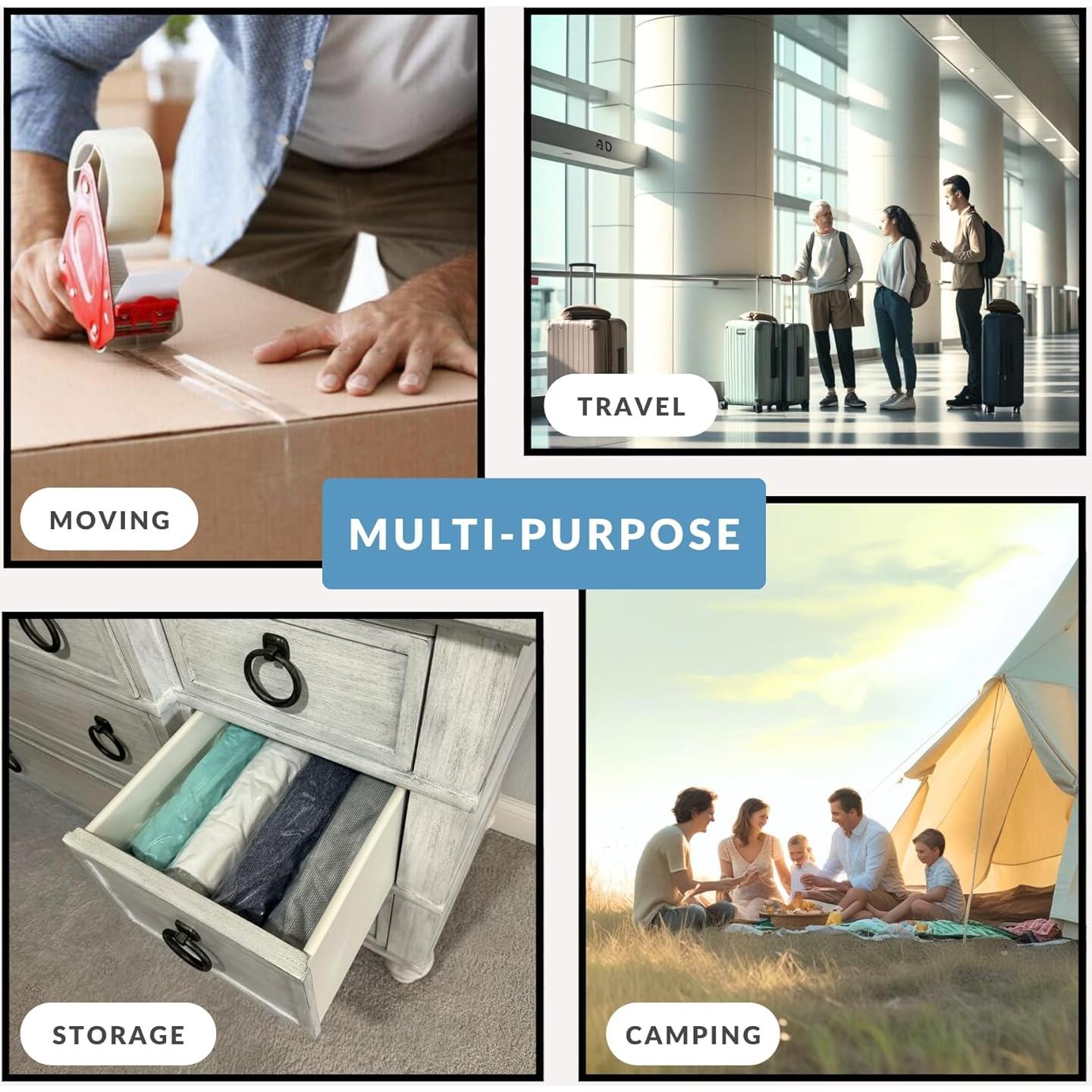 Bolsas de Compresión para Viaje Nellivia 18 Piezas