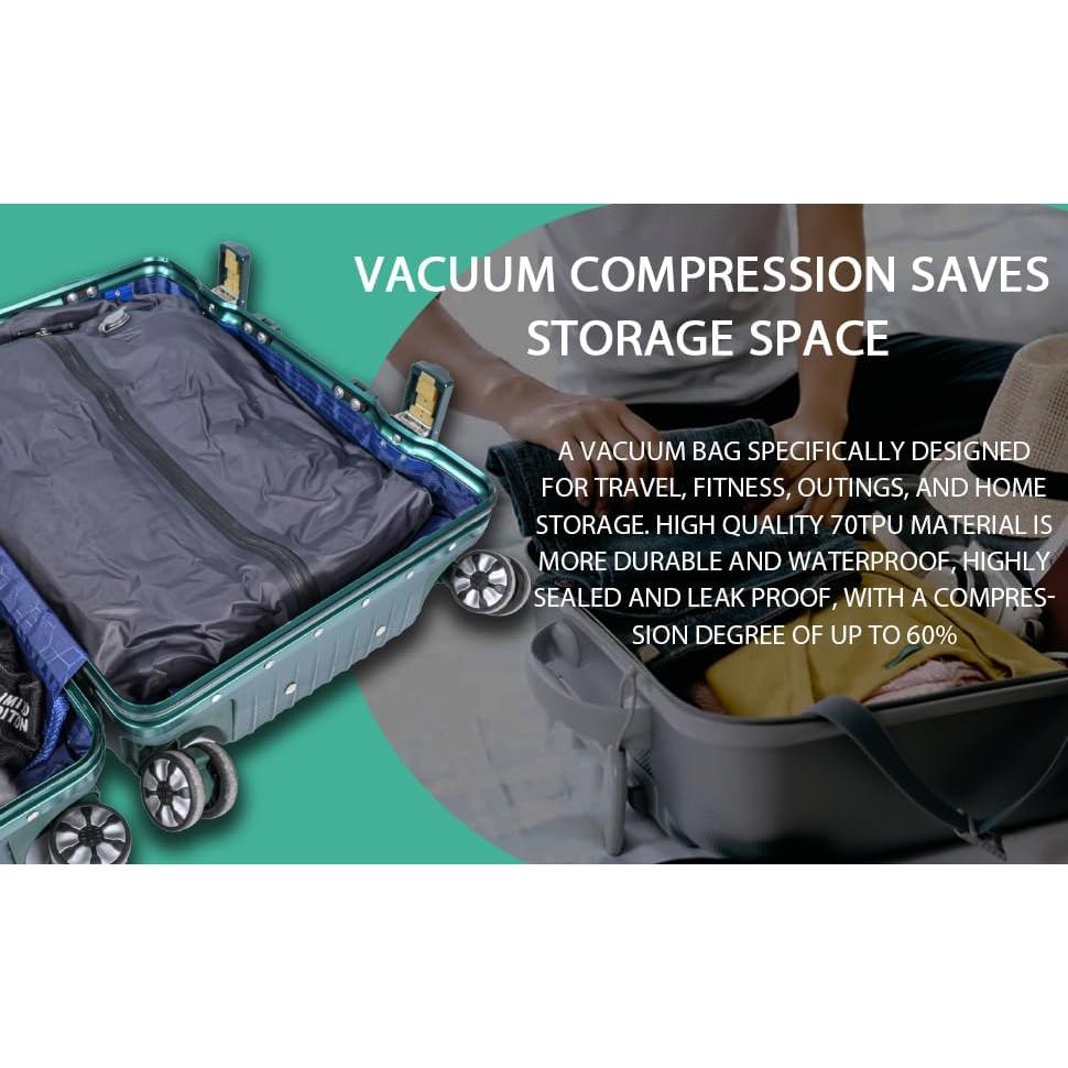 Bolsas de Vacío Reutilizables AerPack 43x29 cm para Viaje