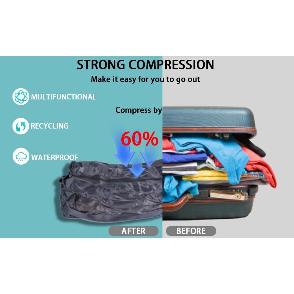 Bolsas de Vacío Reutilizables AerPack 43x29 cm para Viaje