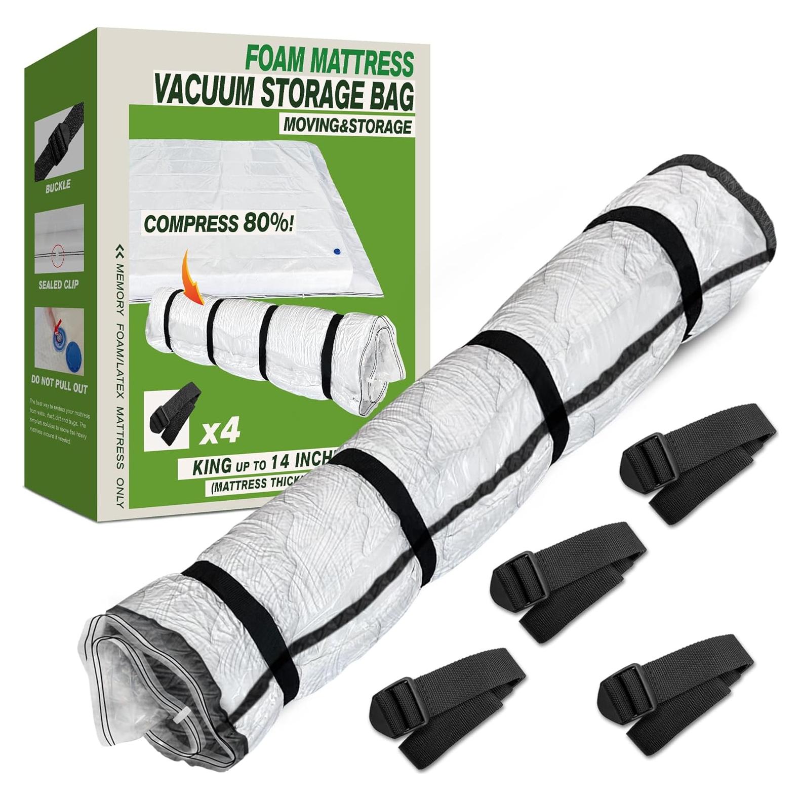 Bolsa de Vacío para Colchón King Size Asatdd 14" Impermeable