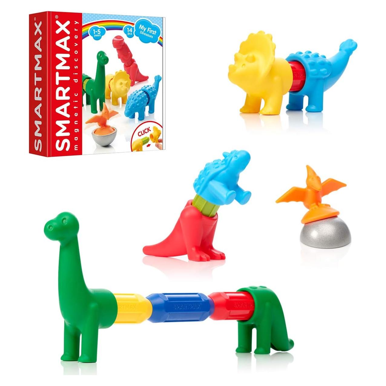SmartMax Mis Primeros Dinosaurios Juego Magnético 14 Piezas