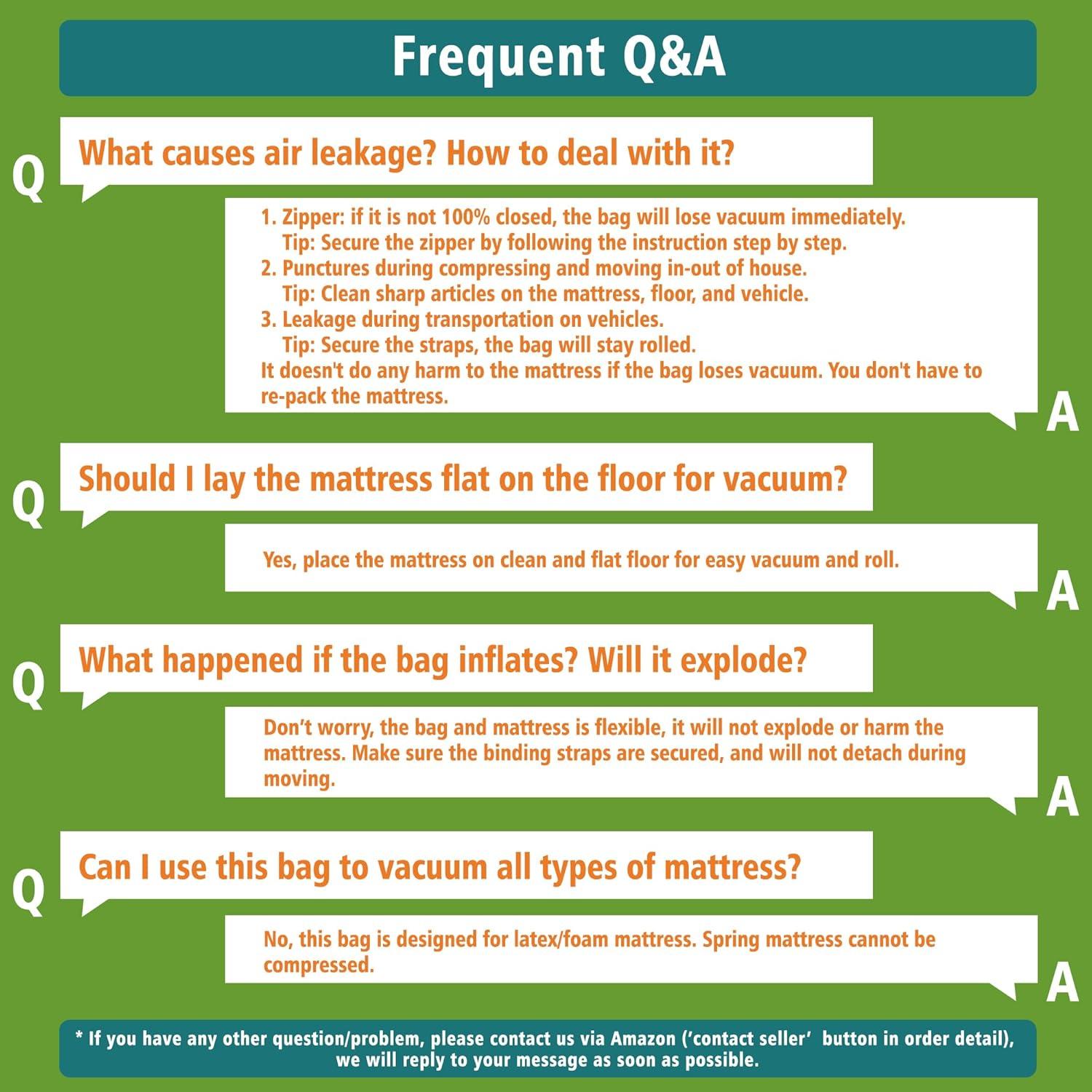 Bolsa para Colchón King Asatdd 254x198x38 cm Impermeable