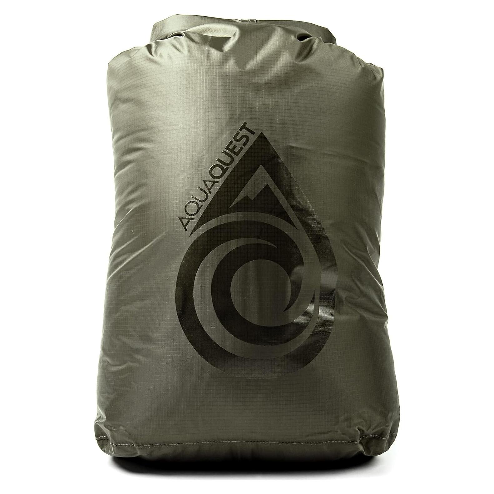 Bolsa Seco AquaQuest Rogue 100L Verde Oliva 100% Impermeable