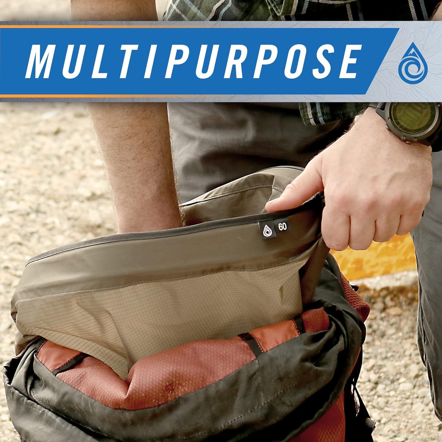 Bolsa Seco AquaQuest Rogue 100L Verde Oliva 100% Impermeable