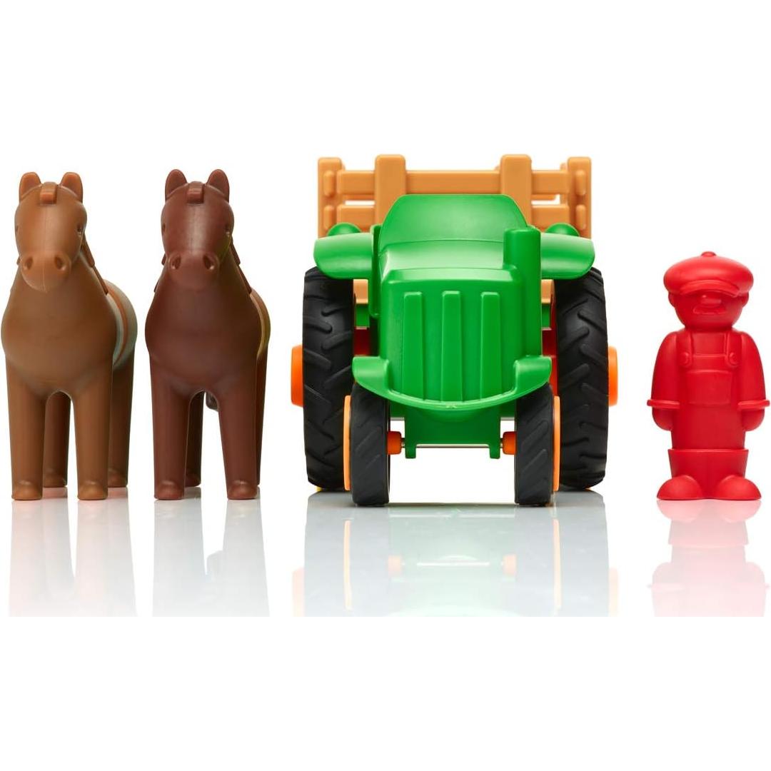 SmartMax Mi Primer Tractor de Granja Set Magnético 22 Piezas