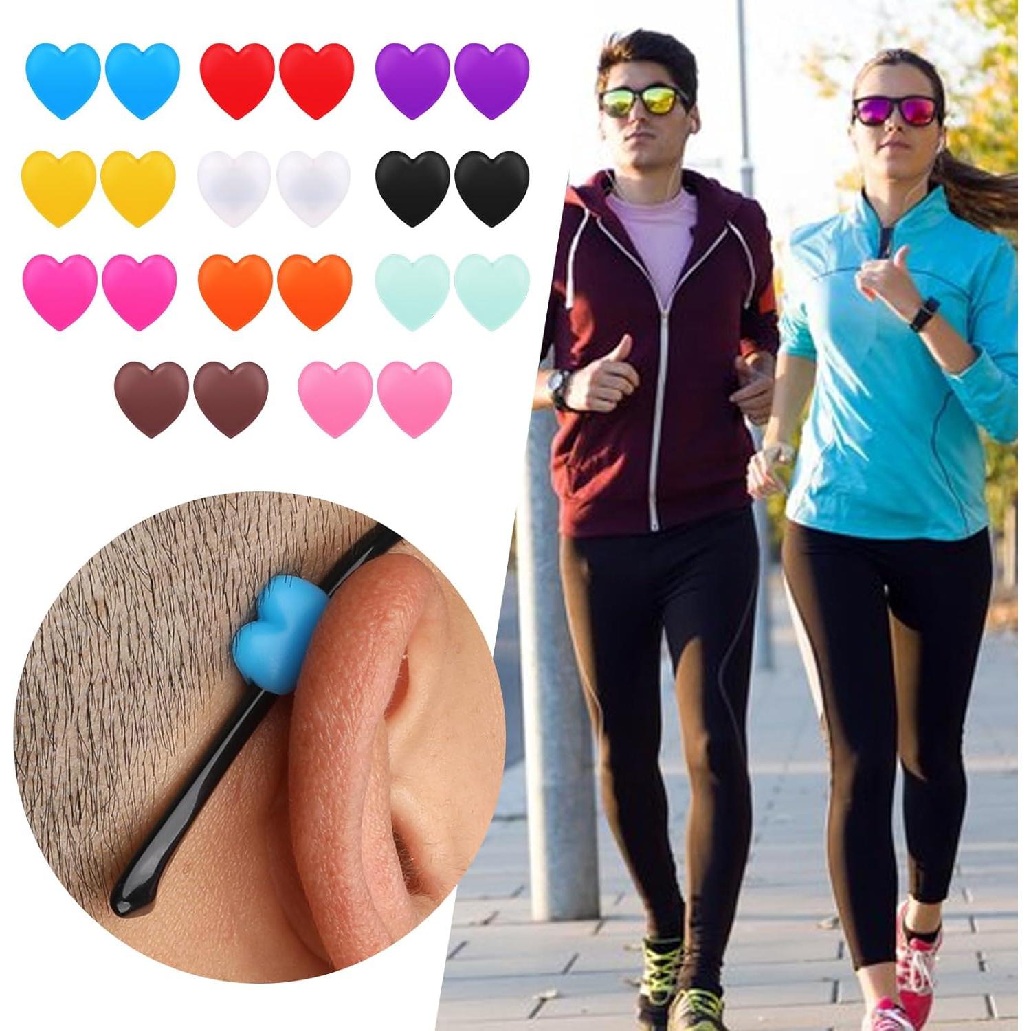 11 Pares de Ganchos Antideslizantes para Gafas Silicona FdcLixuvol