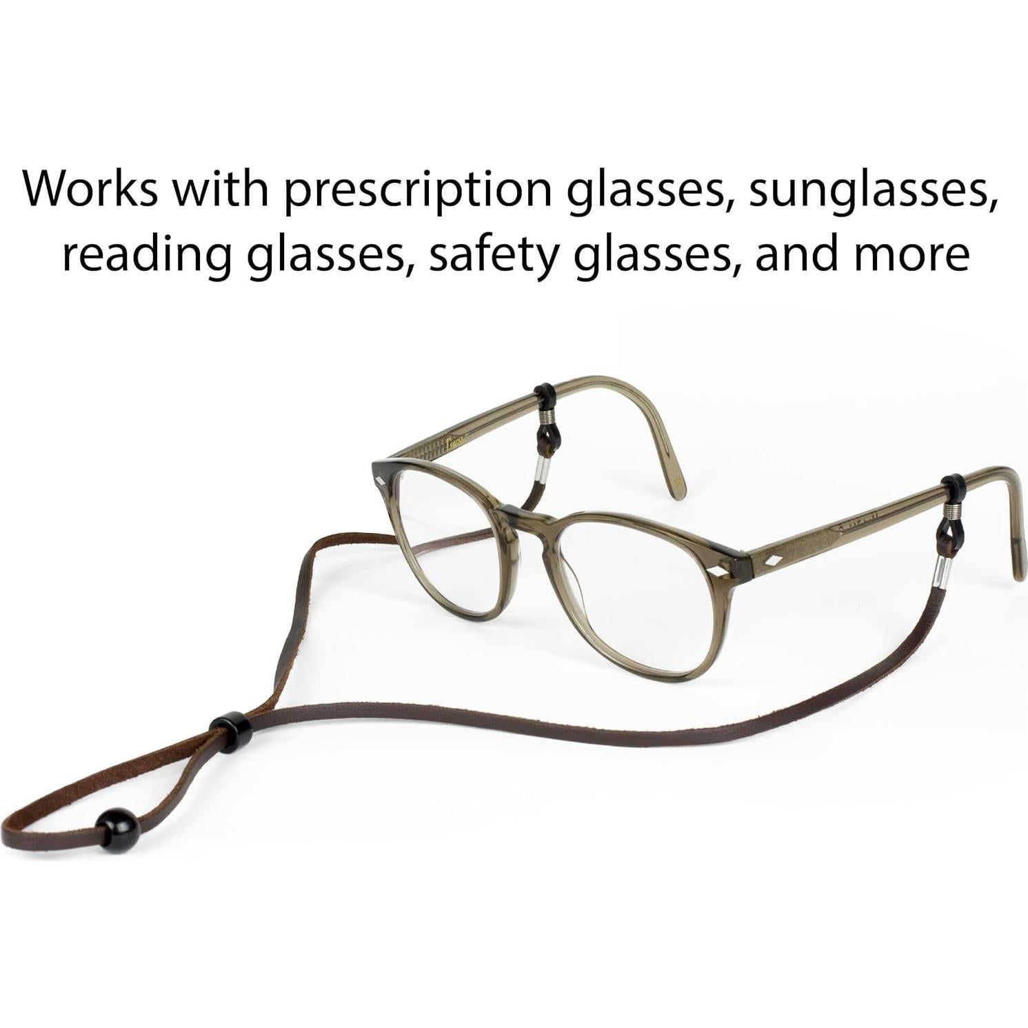 Soporte para Gafas Holdie - Cuero PU Premium - Ajustable Unisex