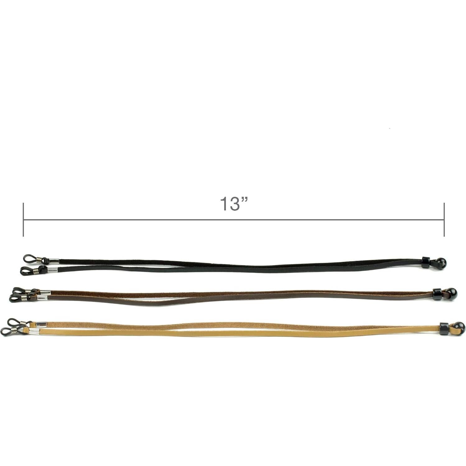 Soporte para Gafas Holdie - Cuero PU Premium - Ajustable Unisex