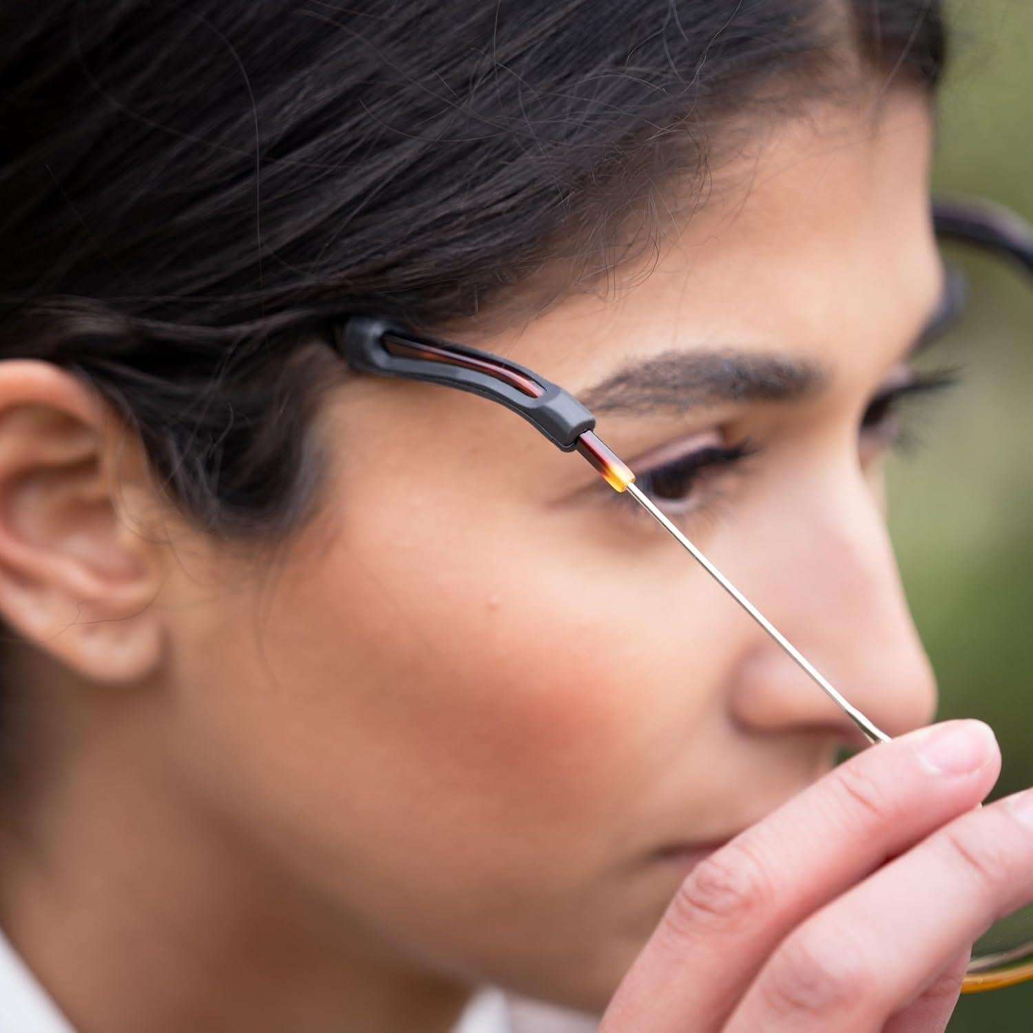 Setex Grip para Gafas - 2 Pares Negros Antideslizantes