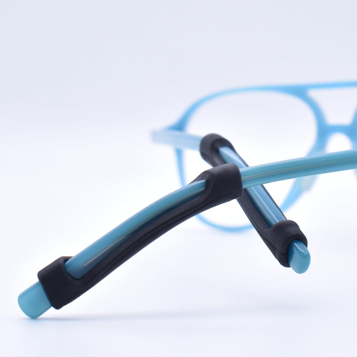 Setex Grip para Gafas - 2 Pares Negros Antideslizantes