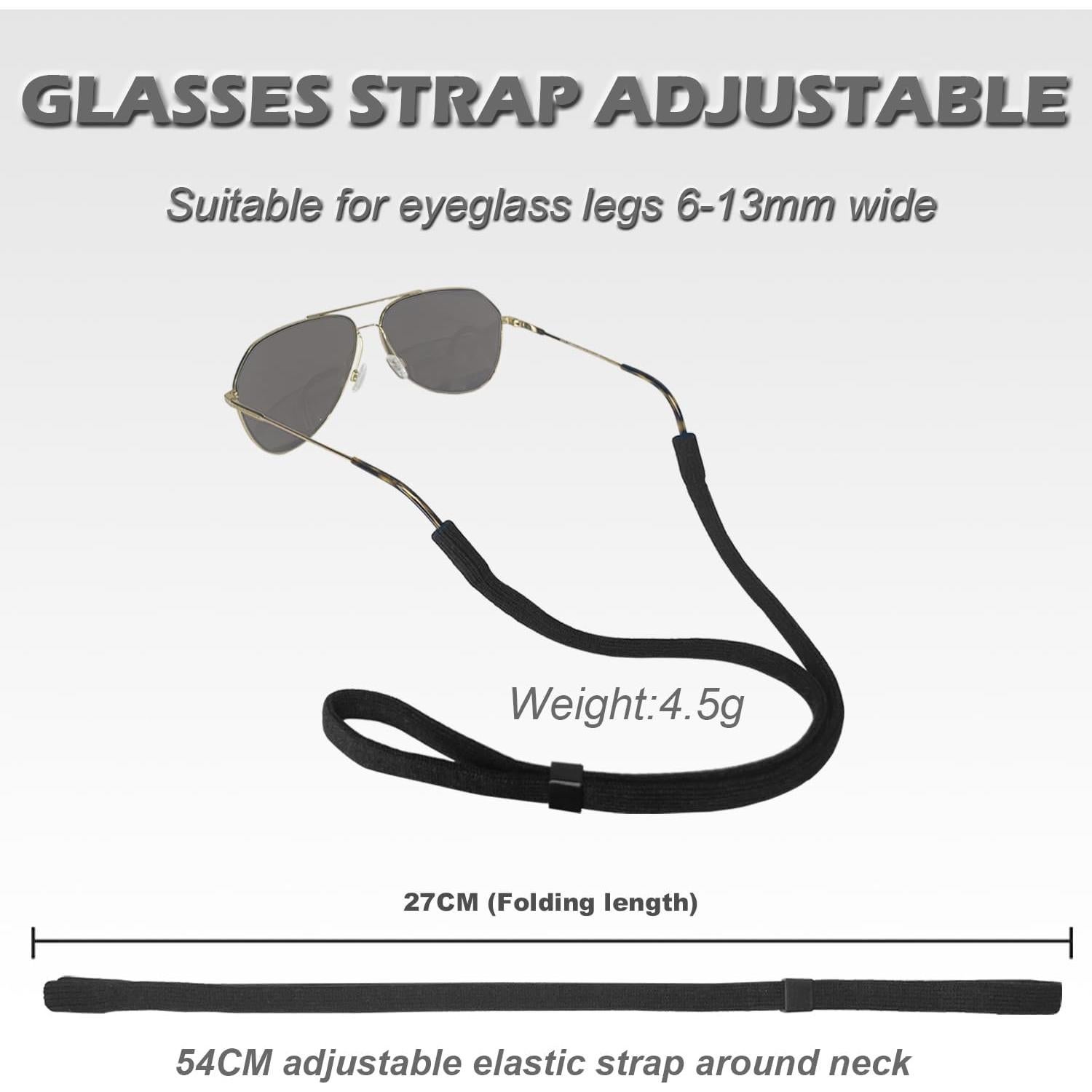 Juego de Correas para Gafas YINVA - 16 Piezas Ajustables