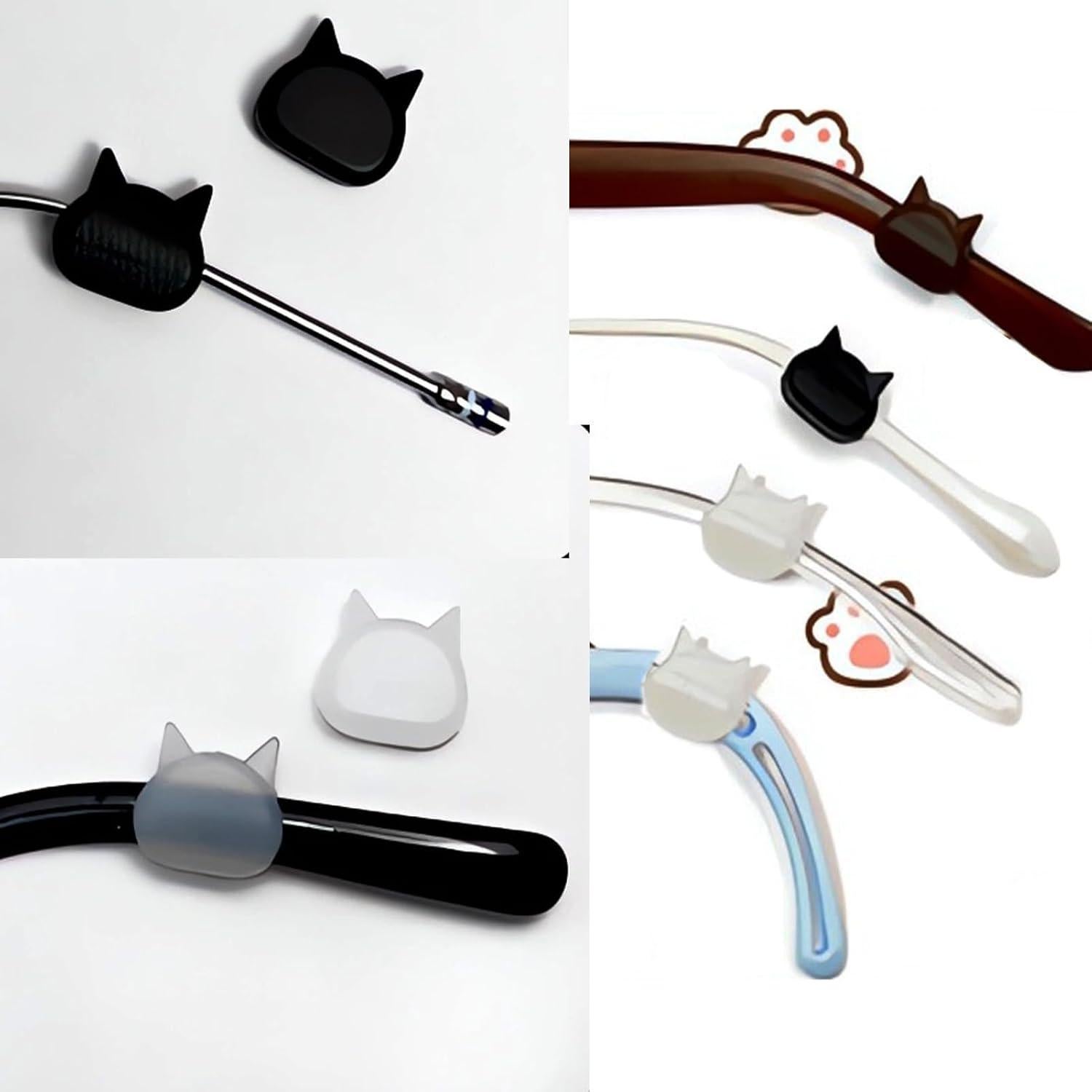 Grapas Antideslizantes para Gafas de Silicona - 6 Pares