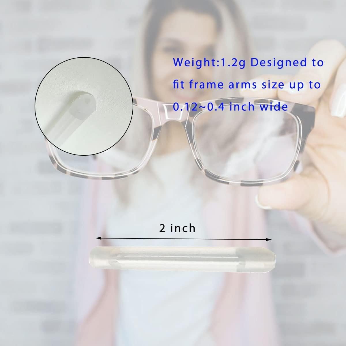 Mangas de Silicona Antideslizantes para Gafas - 9 Pares