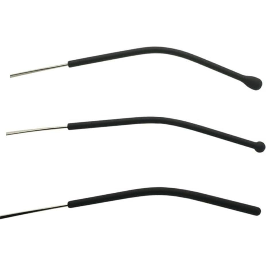 EXCEART 12 Pares de Consejos de Silicona para Gafas Antideslizantes