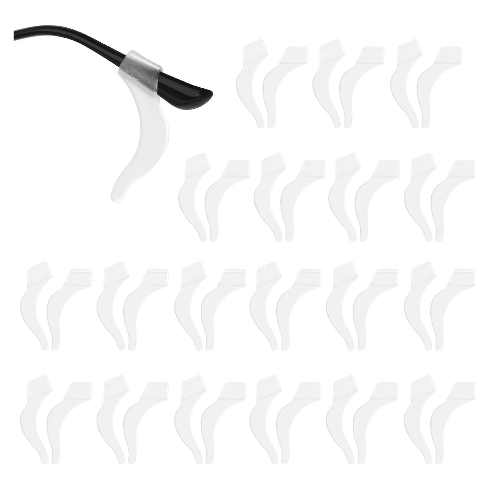 10 Pares de Ganchos de Silicona Antideslizantes para Gafas