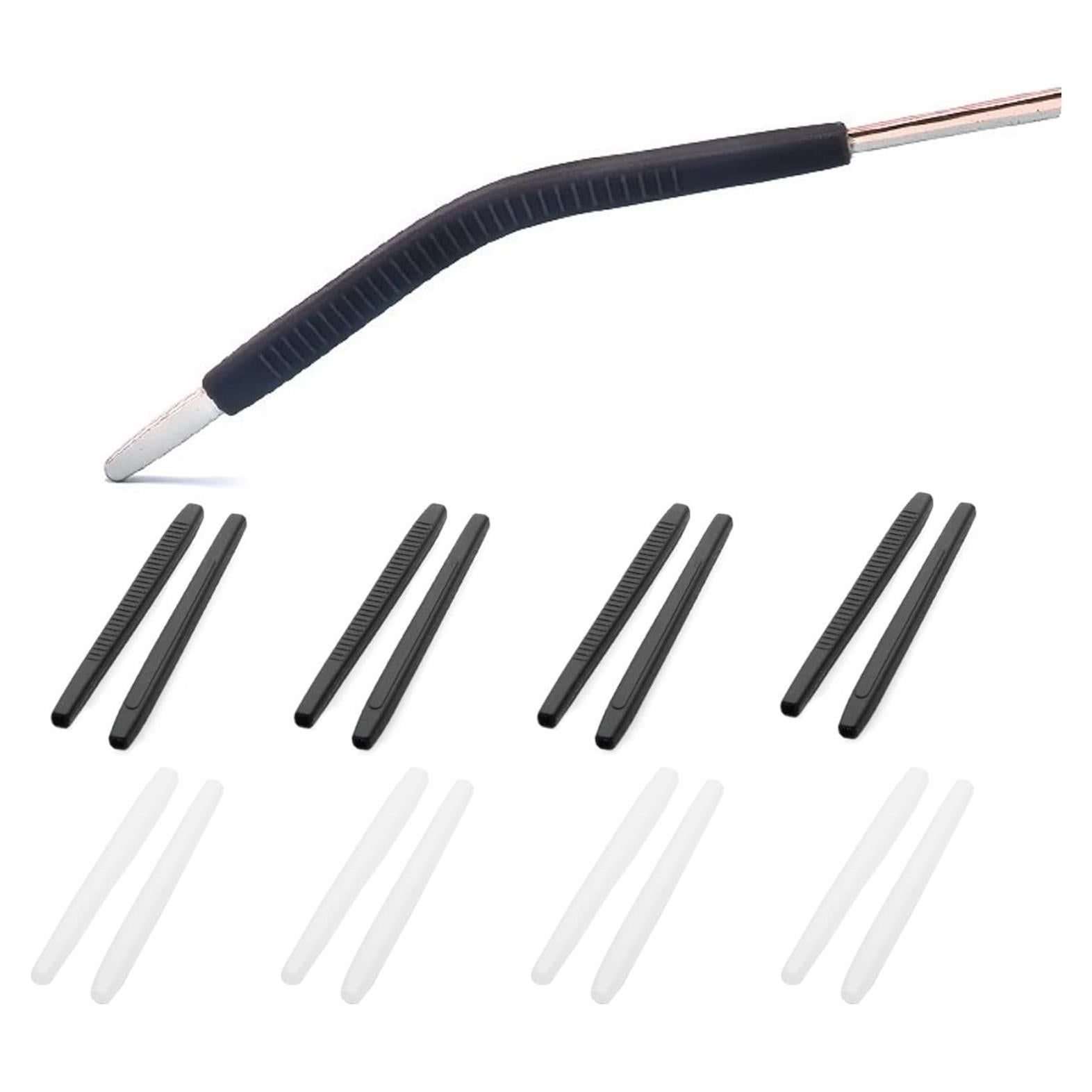 Cojines para Orejas de Gafas OPUGIT - 8 Pares Antideslizantes