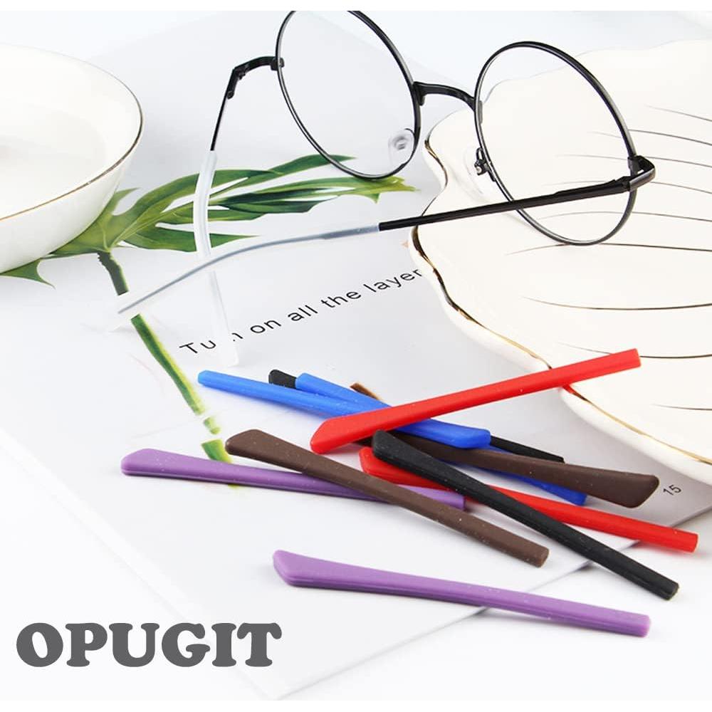Puntas de Silicona Antideslizantes OPUGIT para Gafas - 8 Pares