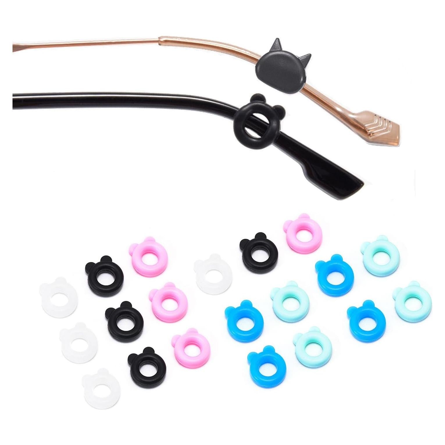 Ganchos Antideslizantes de Silicona TORWOL para Gafas - 10 Pares